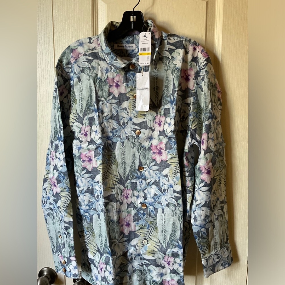 NWT Tommy Bahama linen shirt